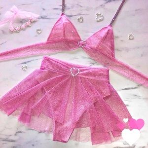 COPY - NEW Dreamy Barbie Fairytale Pink Swimsuit